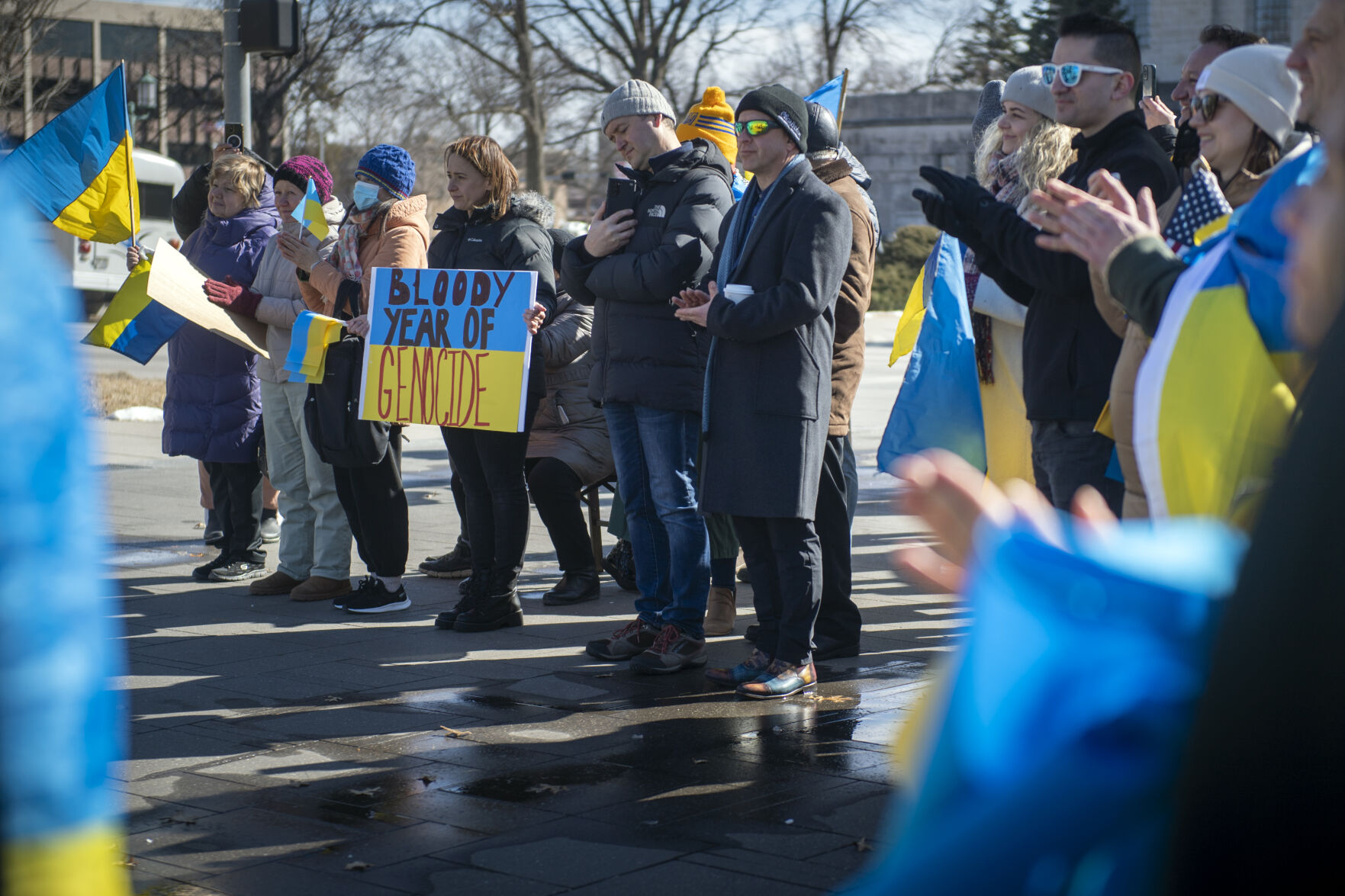 Ukraine prayer rally, 2.25
